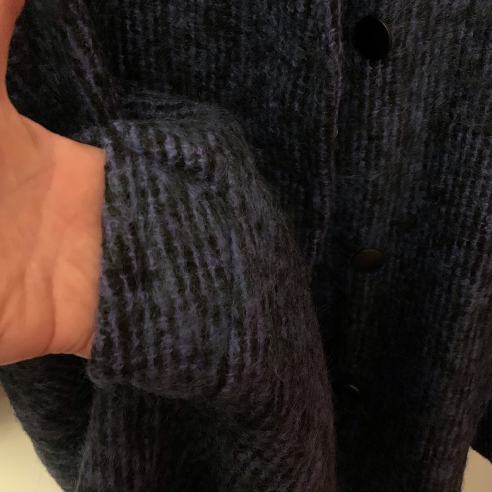 ⭐️NEW PRICE⭐️True Vintage Mohair Coat with some updates fits up to US 14 - Picture 7 of 15